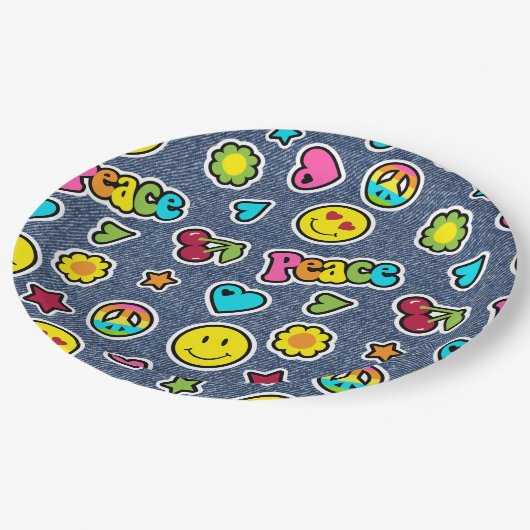 Emoji Pappteller (Schrägansicht)