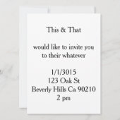 Emoji-Party Einladung gekackt (Rückseite)