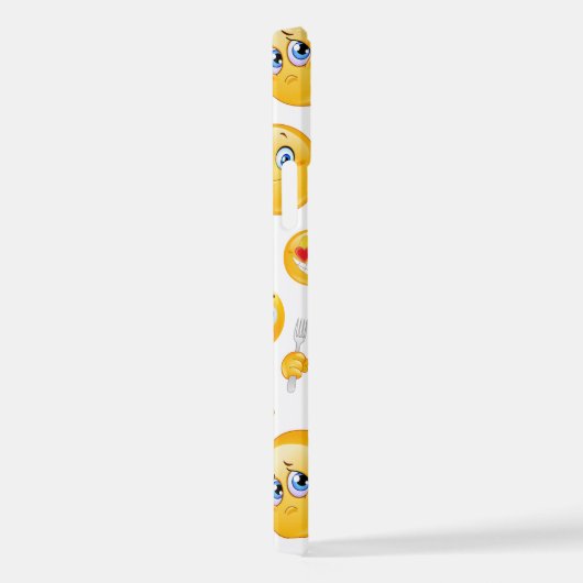 Emoji Pattern iPhone Hülle (Rechte Seite)