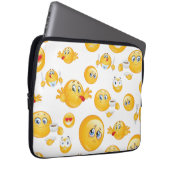 Emoji Pattern Laptopschutzhülle (Vorne Rechts)