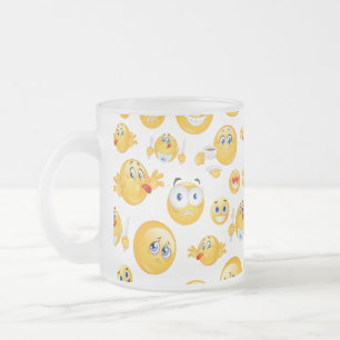 Emoji Pattern Mattglastasse