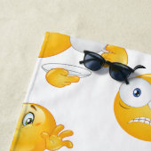 Emoji Pattern Strandtuch (Beispiel)