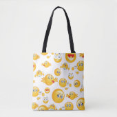 Emoji Pattern Tasche (Vorderseite)