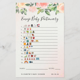 Emoji Pictionary | Baby Showspiel