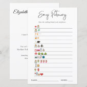 Emoji Pictionary | Brautparty Game (Vorne/Hinten)