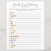 Emoji Pictionary Game (Vorderseite)