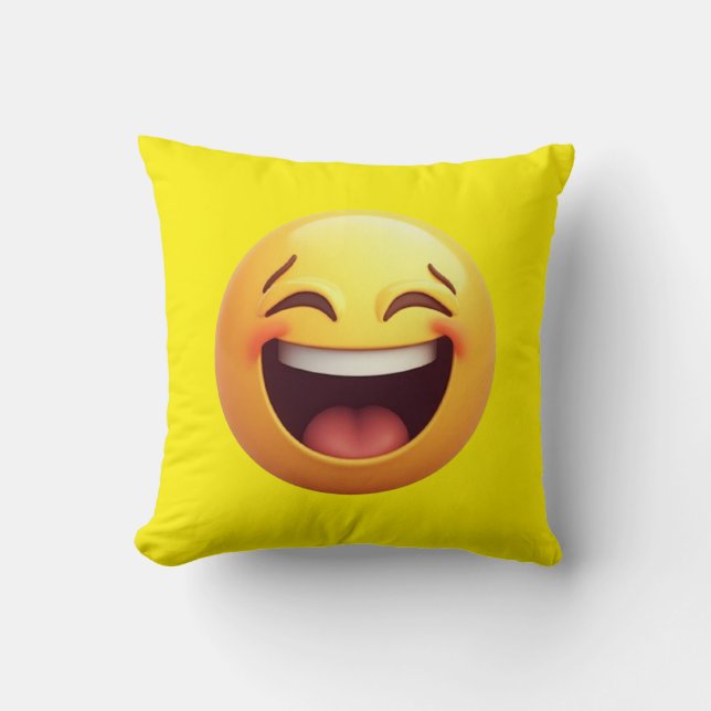Emoji PILLOW Kissen (Vorderseite)