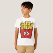 Emoji Pommes-Frites T-Shirt (Vorne ganz)