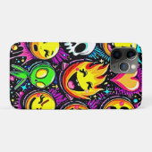 Emoji Pop Art Case-Mate iPhone Hülle (Rückseite (Horizontal))