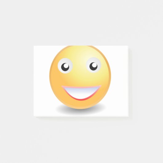 Emoji ! post-it klebezettel (Vorderseite)