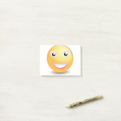 Emoji ! post-it klebezettel (Auf Schreibtisch)