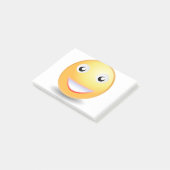 Emoji ! post-it klebezettel (angewinkelt)