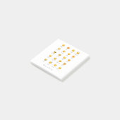 Emoji Post-it Klebezettel (angewinkelt)