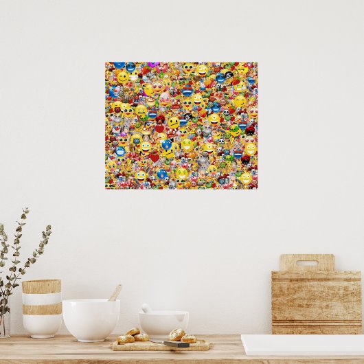 Emoji Poster (Küche)