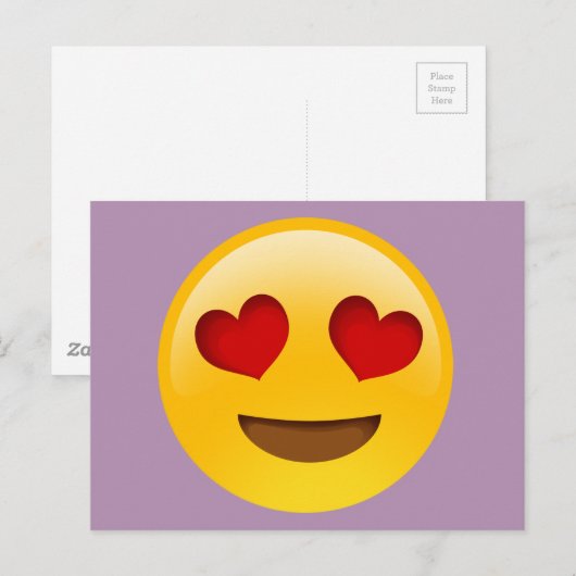 Emoji Postkarte (Vorne/Hinten)
