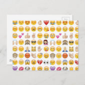 emoji postkarte (Vorne/Hinten)