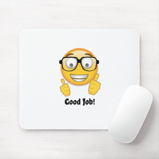 Emoji-Produkte Mousepad (Mit Mouse)