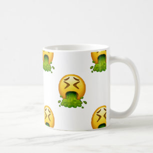 Emoji Puking Kaffeetasse