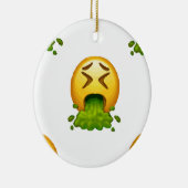 Emoji Puking Keramikornament (Rechts)