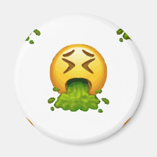 Emoji Puking Magnet (Vorne)