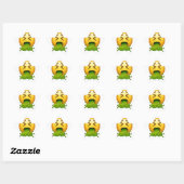 Emoji Puking Stern-Aufkleber (Blatt)