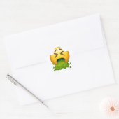 Emoji Puking Stern-Aufkleber (Umschlag)