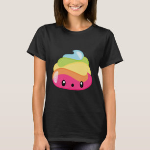 Emoji Raimbow kacken! T-Shirt