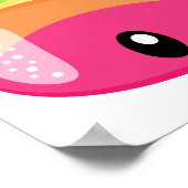 Emoji Raimbow Kackte! Poster (Ecke)