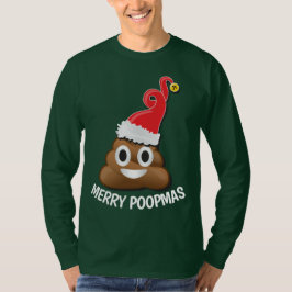 Emoji Santa Kackte Ugly Weihnachtssüßer T-Shirt