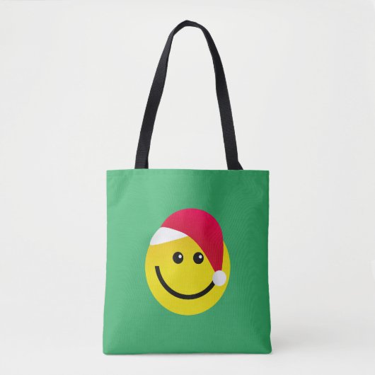Emoji Santa Tasche (Vorderseite)
