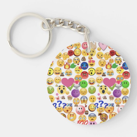 Emoji Schlüsselanhänger (Vorderseite)