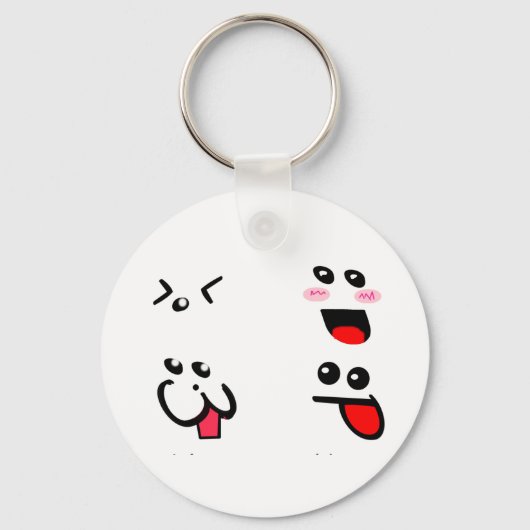 Emoji Schlüsselanhänger (Vorderseite)