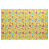Emoji Seamless Pattern-farbige Cartoon Emotionen Stoff (Fat Quarter (45,7 x 55,9 cm))