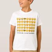 Emoji-Shirt für Kinder T-Shirt (Vorderseite)