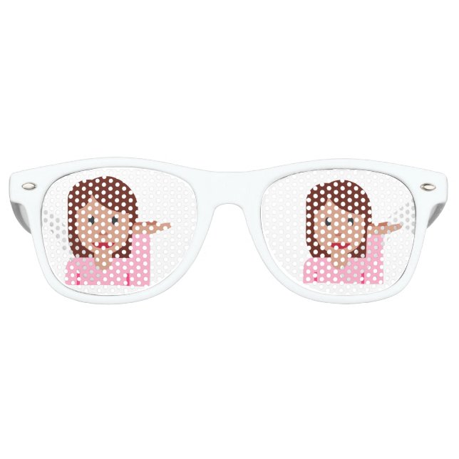 Emoji-Sonnenbrille Partybrille (Vorderseite)
