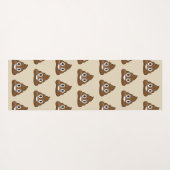 Emoji Stapel der poo Yoga-Matte Yogamatte (Rückseite (Horizontal))