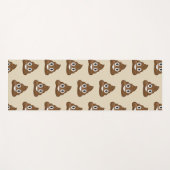 Emoji Stapel der poo Yoga-Matte Yogamatte (Vorderseite (Horizontal))