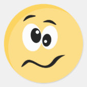 Emoji Sticker mit Happy Face (Vorderseite)