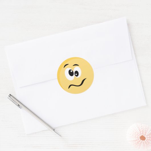 Emoji Sticker mit Happy Face (Umschlag)