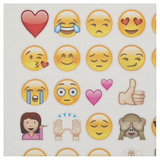 Emoji-Stoff Stoff (Muster)