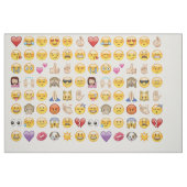 Emoji-Stoff Stoff (Fat Quarter (45,7 x 55,9 cm))