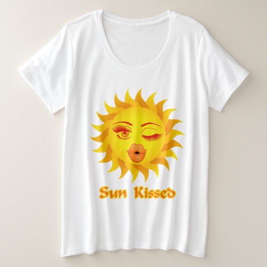 Emoji Sun Kissed Tank Top (Design vorne)