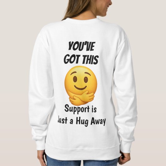 Emoji Support Sweatshirt (Rückseite)