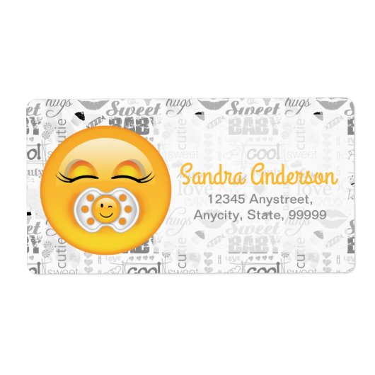 Emoji Sweet Baby ID231 (Vorne)