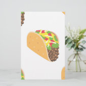 Emoji-Tako Briefpapier (Stehend Vorderseite)