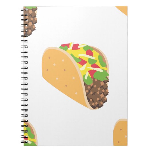 Emoji-Tako Notizblock (Vorderseite)