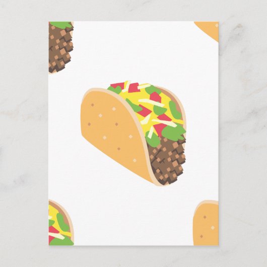 Emoji-Tako Postkarte (Vorderseite)