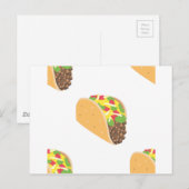Emoji-Tako Postkarte (Vorne/Hinten)