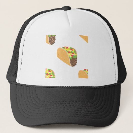 Emoji-Tako Truckerkappe (Vorderseite)