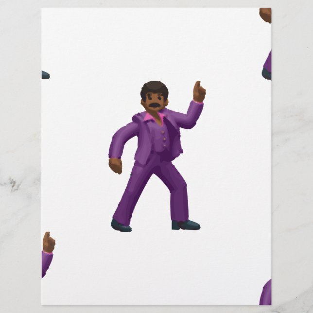 Emoji Tanzender Mann (Vorderseite)